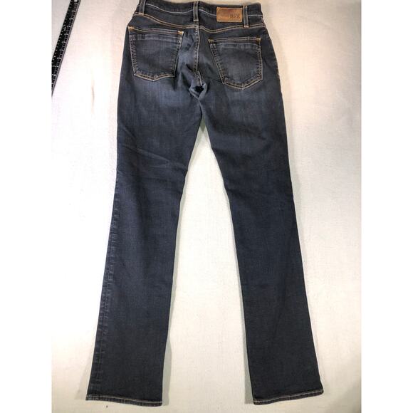 BKE Jake Straight Leg Jeans Mens 29xL Dark Wash Stretch Denim long/tall - Picture 5 of 6